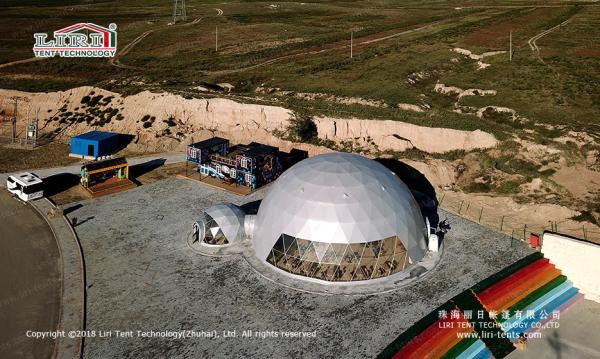 Geodesic Dome Shelter Tent Structure For Event And Exhibition And Movie Cinema