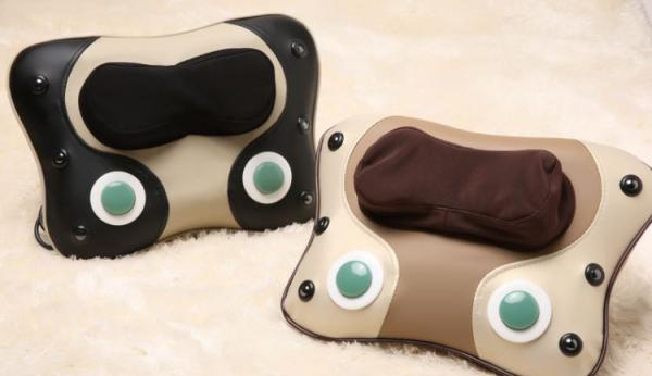 Body Care Battery Operated Massage Pillows For Neck And Back With Infrared Heating