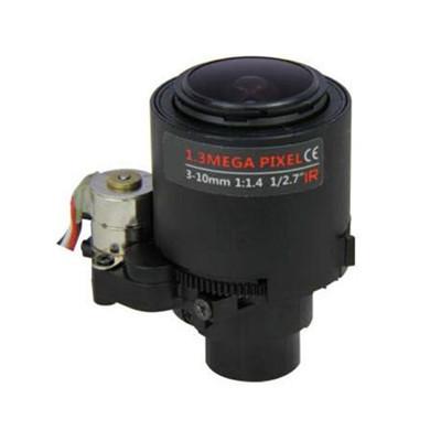 1/2.7 3-10mm F1.4 MP/3MP D14 Mount Fixed/DC Auto/P-IRIS Pan-Focus Vari-focal Lens, Sync-Focus IR/IR-CUT Lens