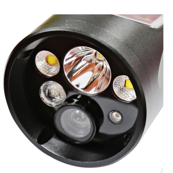 GPS Rechargeable Video Recorder Torch Light , LED Camera Flashlight For Railway Station