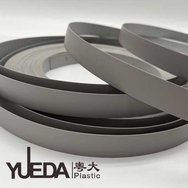 Scratch Resistant Skin Touch PVC Edge Lipping With 10mm-100mm Width M7865