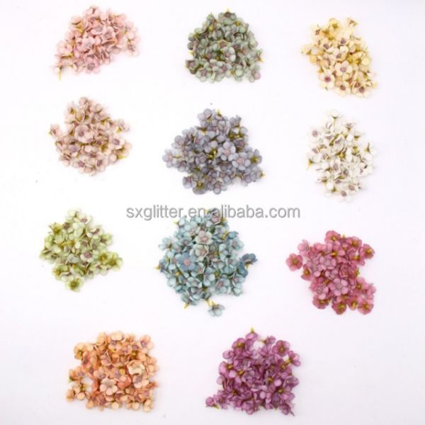 Graduation Cap Decor Mini Daisy Flowers Fashionable Silk Rose Flower Heads for Wedding Party Home Decoration