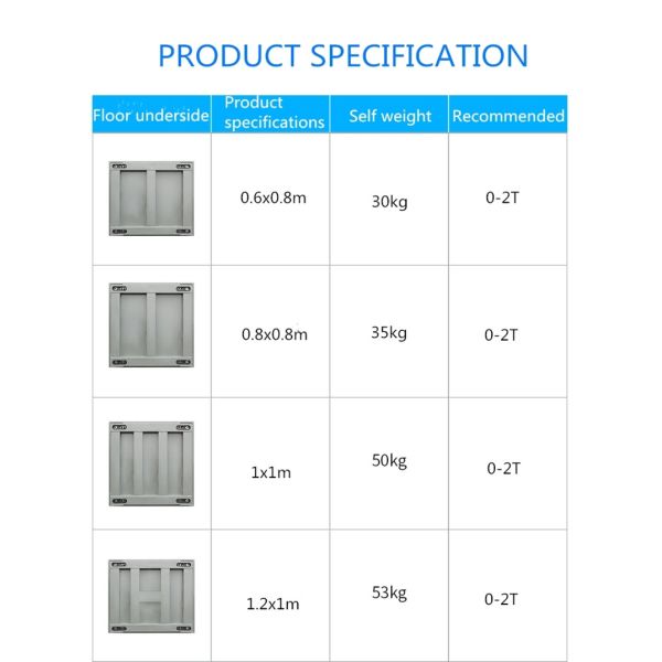 Weight Function Pig Cattle and Sheep Weighing Electronic Scale 1-3T Capacity for Accurate Farm Weighing