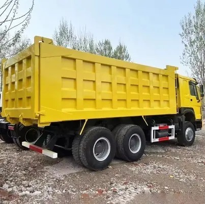 Gross Vehicle Weight 10-15T Sinotruck HOWO 6X4 Dump Truck Tipper 371HP 360° Rear Camera