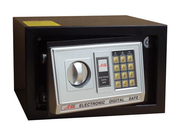 273mm Depth Single Door Electronic Safe Box for Home Security and Valuables Storage