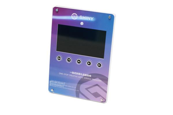 ODM Acrylic Video POS Display A4のサイズ5GB Memory CMYK Color