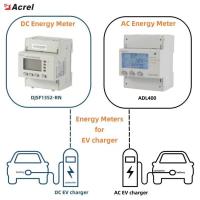 Acrel DJSF1352-RN Compteur d'énergie en courant continu pour le chargeur EV et le compteur d'énergie en courant continu solaire