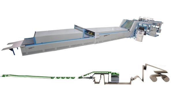 GSL Reel to Sheet Litho-Laminator for Cardboard 150m/min