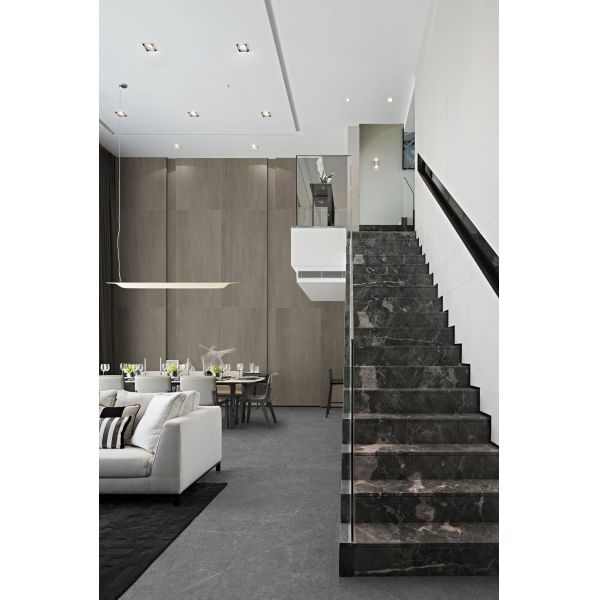 Tuile de porcelaine de tuile de porcelaine de regard de marbre de qualité supérieur grande parquetant Matt Outdoor Paving Porcelain Tiles rugueux 600x1200mm