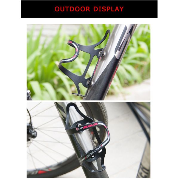 Jaula ligera de la botella de la bici del tenedor de botella de SAVA Cycling Bottle Cage Aluminum