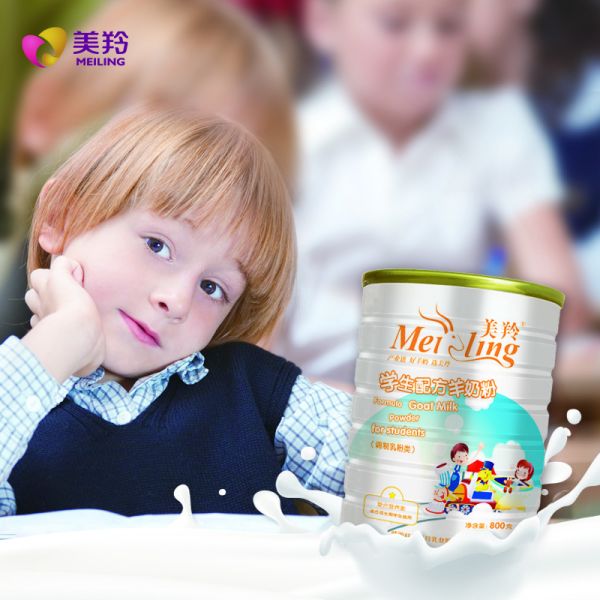 Milky белое сухое молоко козы формулы студента 800g/Tin