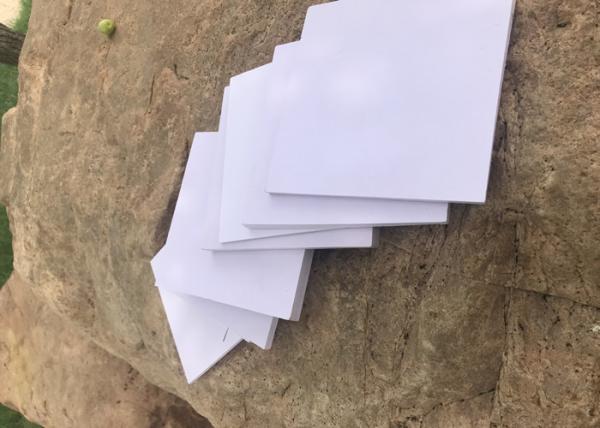 Durable PVC Decorative Sheet White Color For Digital / Screen Printing