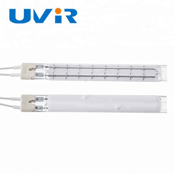 4000W Twin Tube Infrared Heater with White Coating 11x23mm