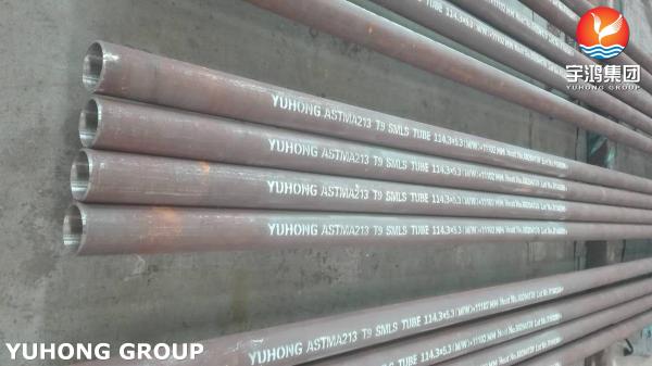 ASTM A213 T9 Chromium-Molybdenum Alloy Seamless Heat Exchanger Tubes