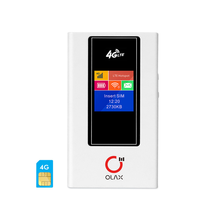 Облегченные маршрутизаторы 4G OLAX MF981VS портативные Wifi открыли CE RoHS