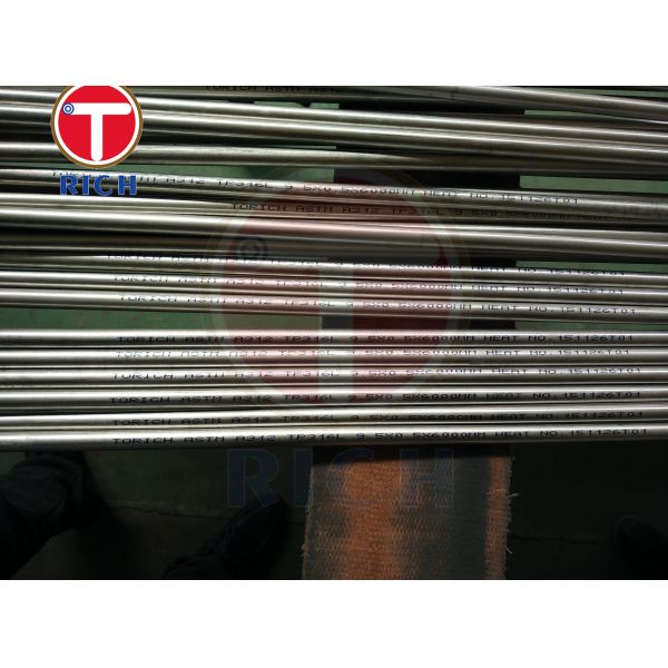 316Ti 316L BA PE Seamless Stainless Steel Tubing
