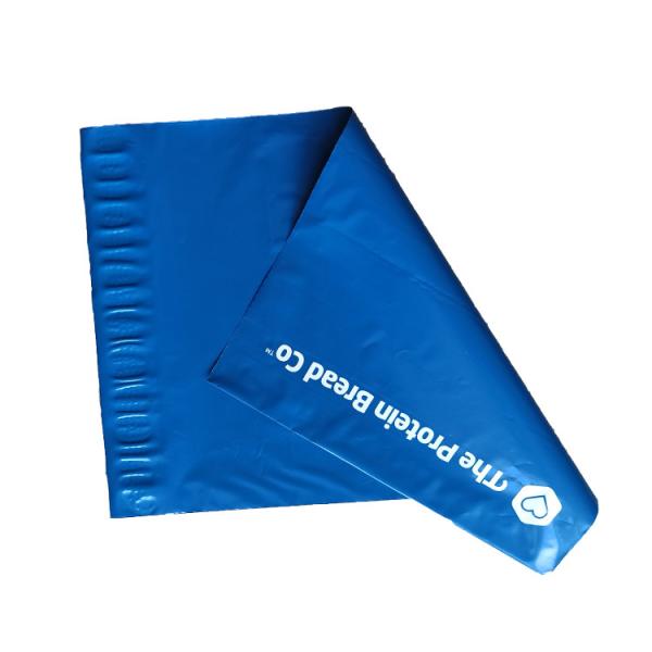 14x18in 2.5mil blue print poly garment bags colored poly shipping bags large poly envelopes