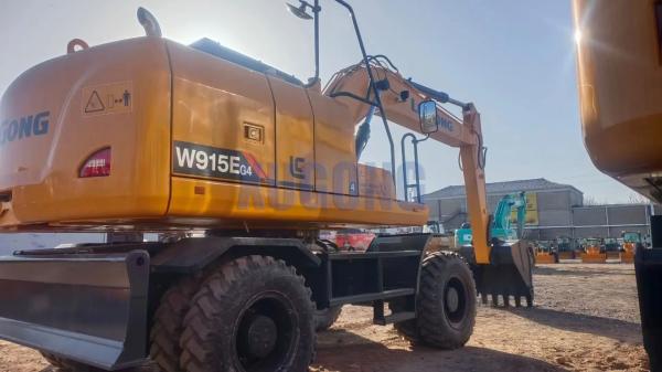 Liugong W915EG4 China IV wheel excavator second hand with excellent quality and low price model W915EG4