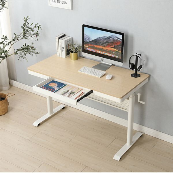 Высота регулируемая деревянная ручная коленка подъемный кофейный стол игровой стол для гостиной