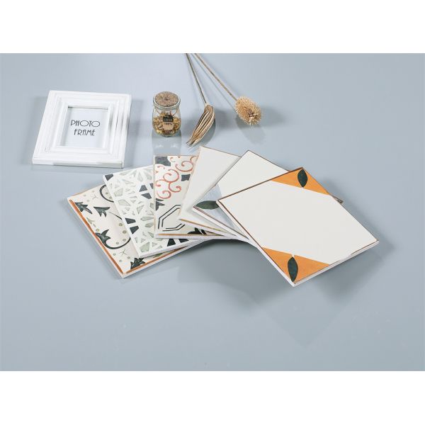 Carreaux rustiques en céramique résistant à l'usure 20x20 cm pour le salon et la salle à manger