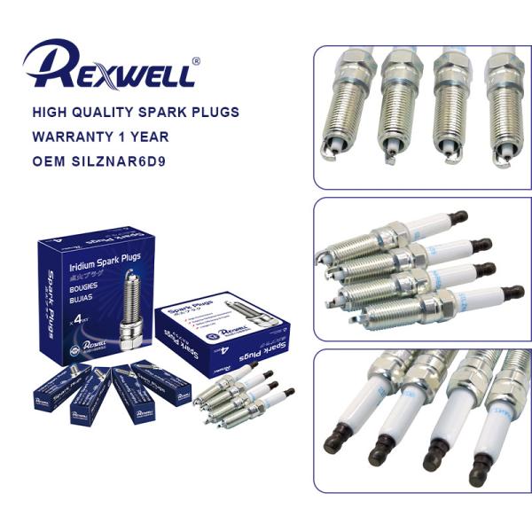 Vente à chaud de pièces détachées automobiles OE 0242129528 SILZNAR6D9 Moteur de voiture Longue durée de vie Bougies d'allumage en platine Iridium pour GM Buick Chevrolet Opel