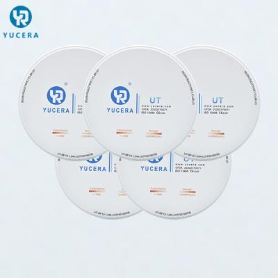 Placa 49% dental da zircônia de 1350HV 98x12mm para a máquina de trituração