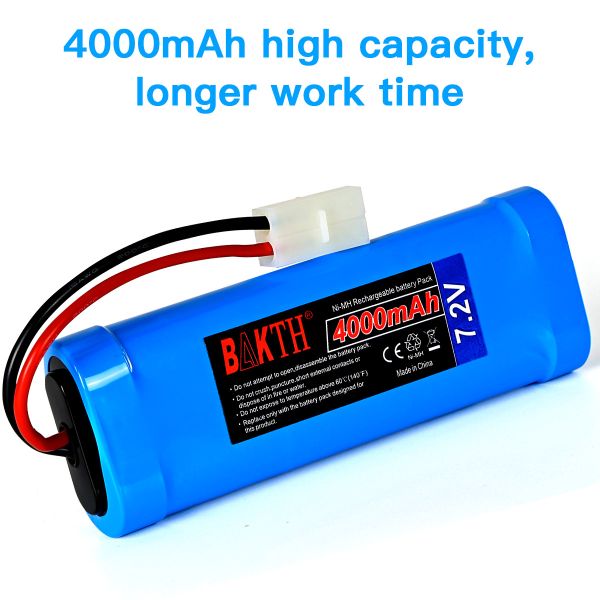 Ni Mh 7.2V 4000mAh Nickel Metal Hydride Battery Car Nickel Rechargeable Batteries