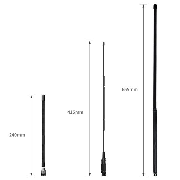 Алюминиевый сплав с высокой силовой нагрузкой Космический самолет Лучшая установка Грузовик Базовая станция 27mhz Радио Cb Антенна