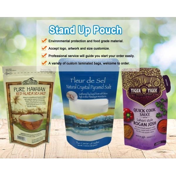 Customized logo printing liquid motor oil packaging plastic spout bag