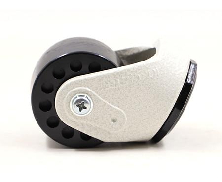 Durable 1190lbs Material Handling Polyurethane Swivel Casters 60mm