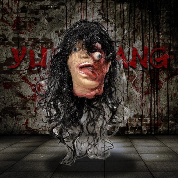 Nightmare Haunted House Props  Halloween Zombie Mask Latex for Cosplay Party