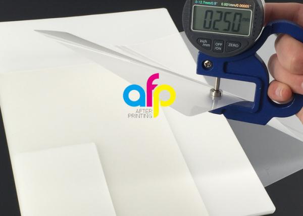 Different Sizes Pouch Laminating Film Sheets Moisture Proof BV Certification