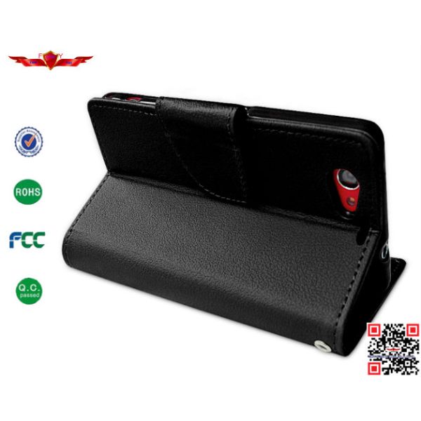 Hot Selling 100% Quaify Colorful PU Wallet Leather Cover Cases For Sony Xperia Z1 Z1 Mini