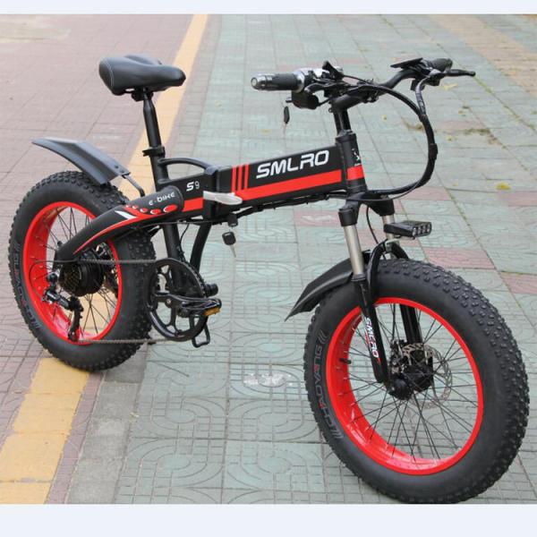 XDC600 20 Inch Fat Tire Folding Electric Bike With Downtube Battery