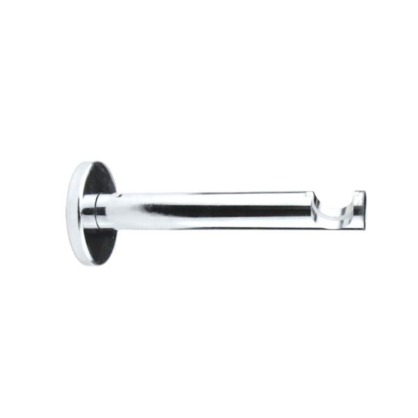Home Decor Double Curtain Rail Bracket Curtain Rod Parts