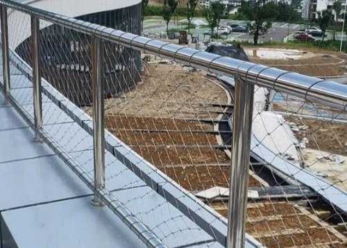 Stainless Steel 304 Cable Mesh 1.6mm Diameter 30mm Mesh