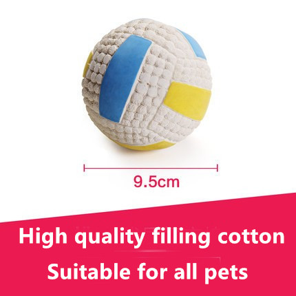 Резиновый слишком большой теннисный мяч для собак сдерживает устойчивое рэгби латекса