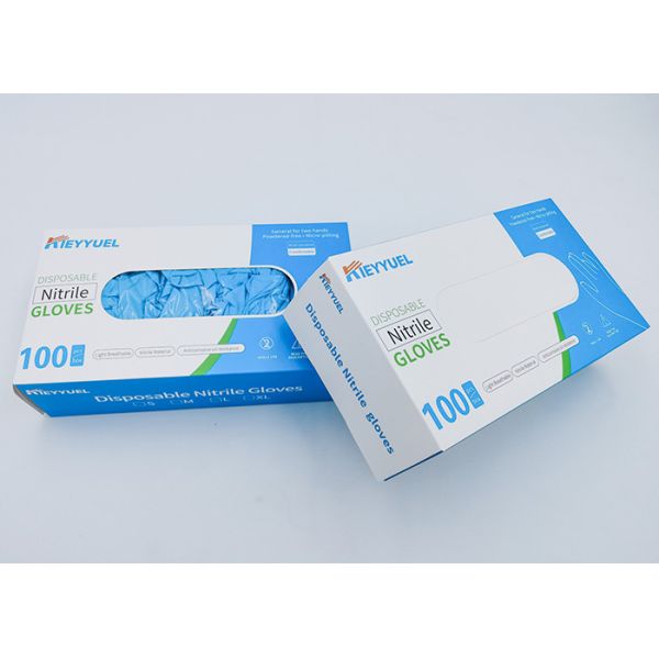Личные перчатки нитрила защиты/больницы устранимые приспосабливают или сейф еды руки анти- аллергический