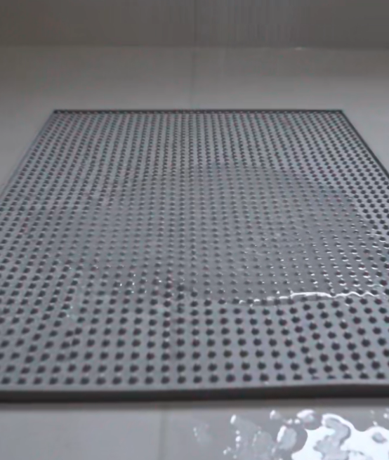 EPP Non Slip Mat with Premium Eco-friendly Virgin EPP Material and High-efficiency Anti-slip & Drainage Structure for Easy Cleaning