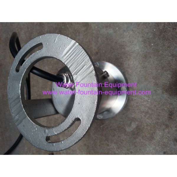 Stainless Steel Underwater Fountain Lights Screws Under Or On Cover Choosing LED 3W