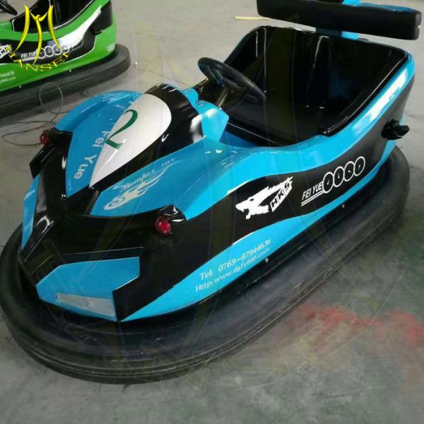 Hansel Chinese electronic fiberglass battery operated bumper car games