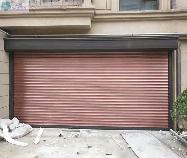 OEM Wind Resistant Bullet Proof Vertical Aluminium Roller Shutter Door