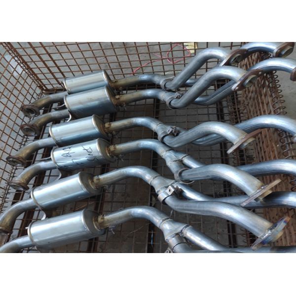 Automotive 3.5 Inlet Welded Stainless Steel Exhaust Resonator