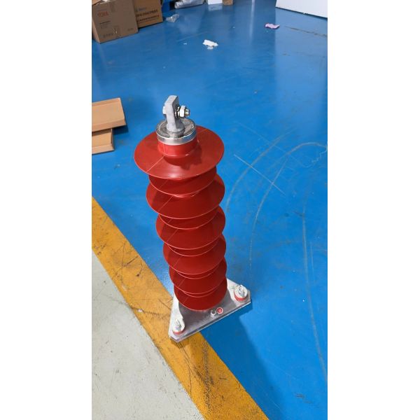 36kv Polymer Silicon Rubber Zinc Oxide Lightning Arrester With Indoor High Voltage Switchgear