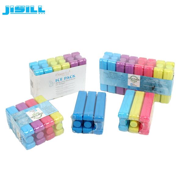 Portable Blue  Mini Ice Packs Used In Frozen Food Fresh With Customized Packaging