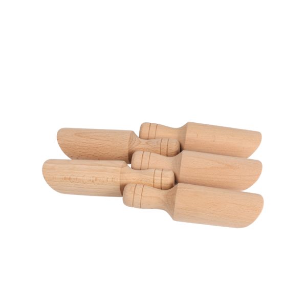 Herramienta de cocina de madera pequeña pequeña mini cucharita de sal de azúcar cucharita de café