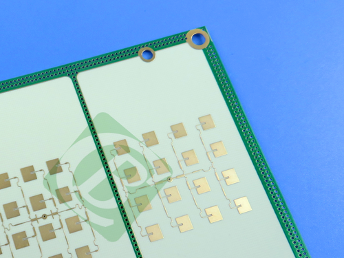 RO4003C 2-Layer PCB built on 16mil Core laminate  with ENIG Finish apply for Cellular Base Station Antennas and Power Amplifiers