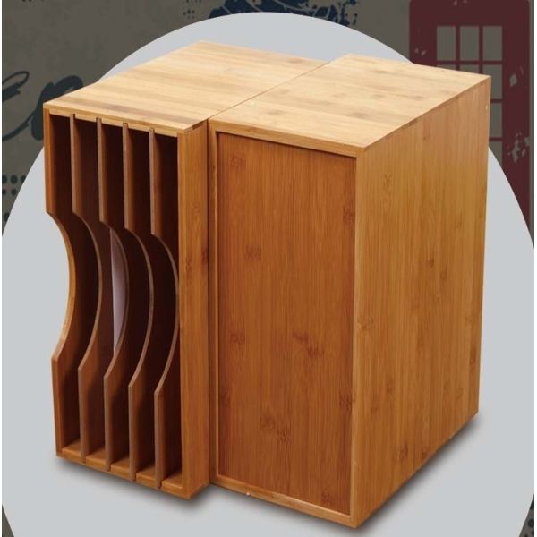 Store Display Stand High Grade Cold-rolled Sheet LP Racks Wooden Acrylic CD Boxes