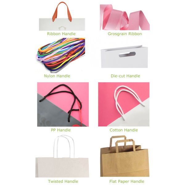 Роскошным персонализированные подарком сумки подарка, сумки подарка среднего размера ручки ПП милые