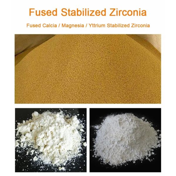 Industrial-Grade Fused Stabilized Zirconia for Thermal and Chemical Resistance